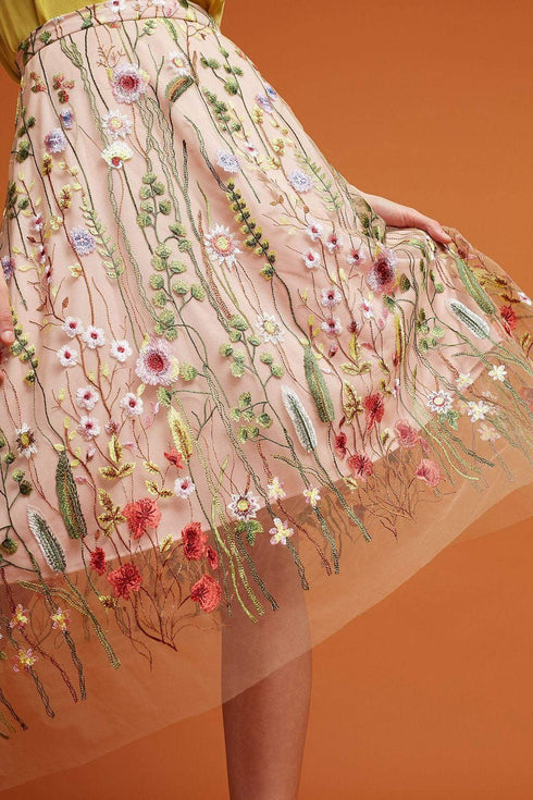 La Fayette Skirt - Waverly Garden